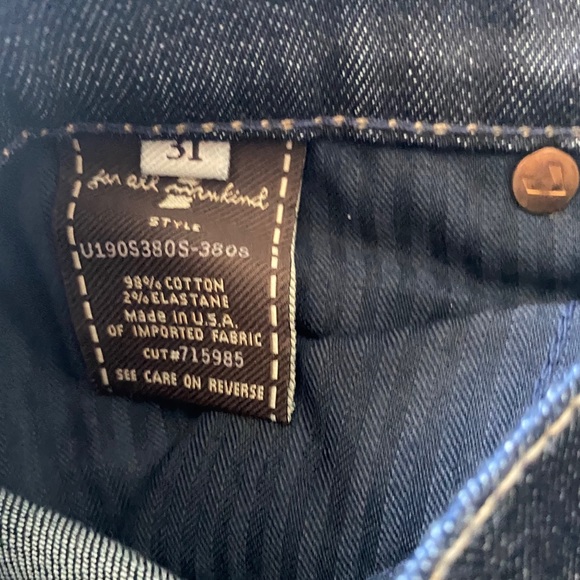 HTF: 7 Mankind® ㋛ Straight Leg Lightweight Jeans ㋛ - Picture 8 of 11